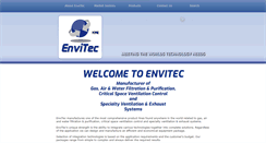 Desktop Screenshot of envitec-corp.com